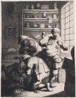 KG 04028
<br/>
Zintuigen: het gevoel
<br/>
<em>Vliet, Johannes Gillisz. van (ca. 1600/1610-1668)</em>